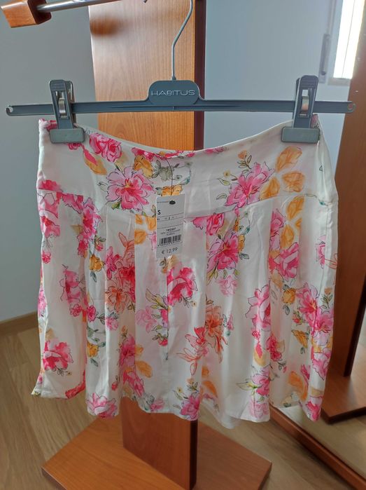 Mini saia de verão com motivos florais | Tezenis