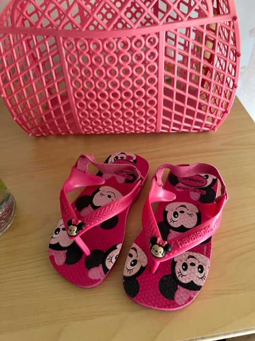 Havaianas criança Minie Disney 24