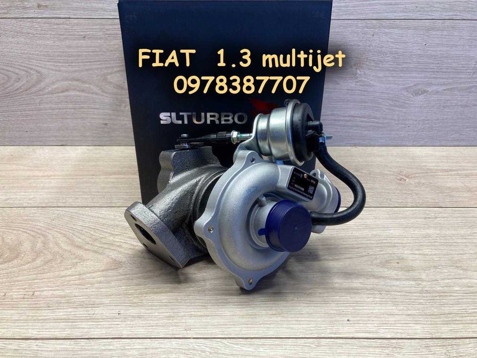 Турбіна Fiat 1.3 MTJ Добло Doblo Fiorino Qubo Punto Panda Combo