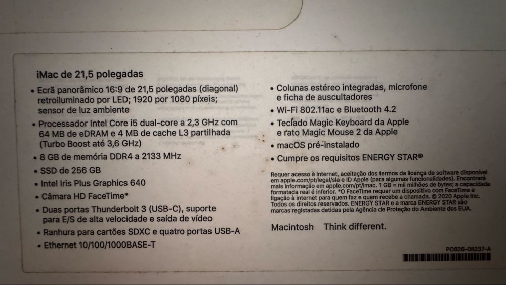 Computador IMAC