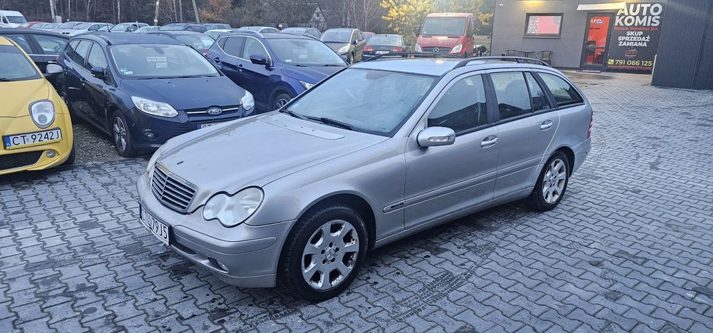Mercedes 2.0 GAZ Kompressor 163km W203 C-klasa AUTOMAT