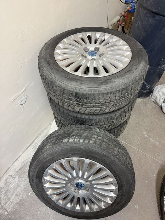 Oryginalne aulfelgi Ford Mondeo Mk5-16 + opony Fulda Zimowe