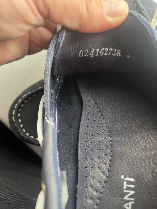 Шкіряні мокасіни roberto santi