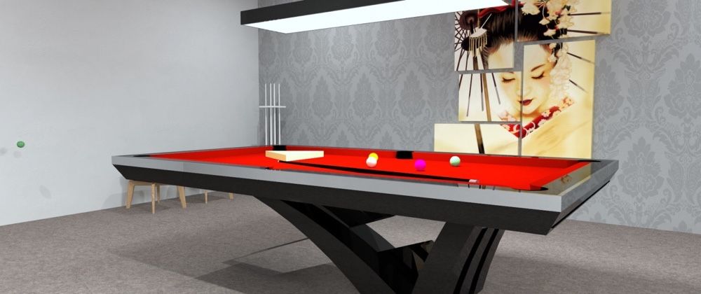 Bilhares Europa Fabricante mod ST  luxury exclusivo