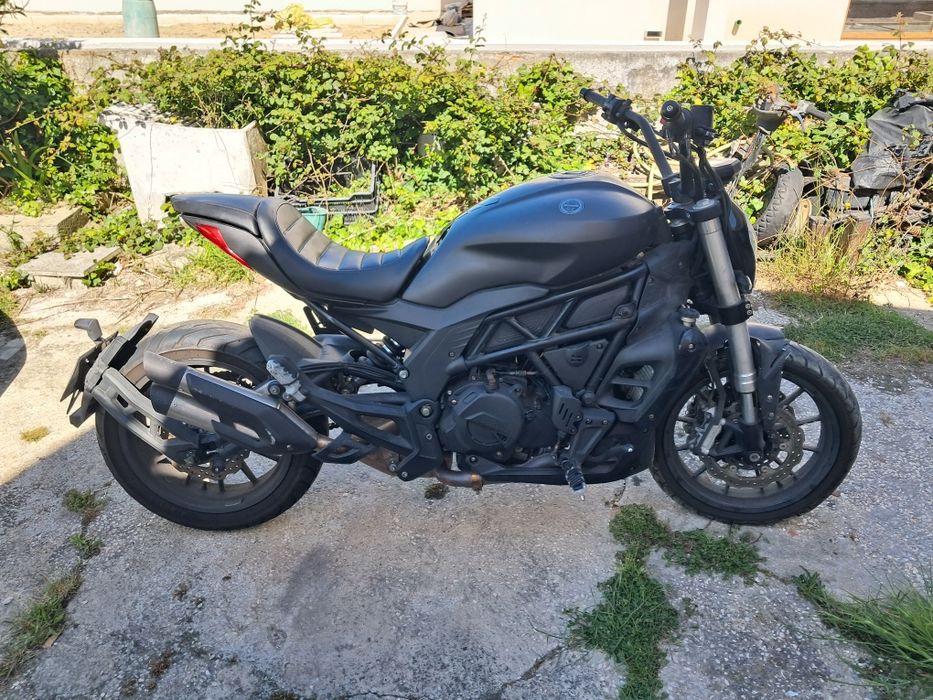 Benelli 502c Acidentada