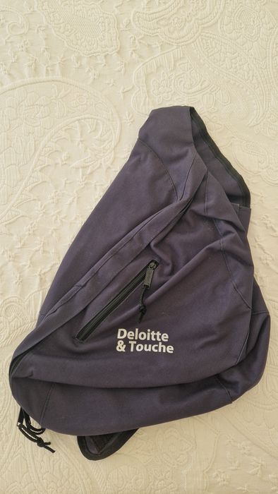 Mochila Deloitte & Touche azul