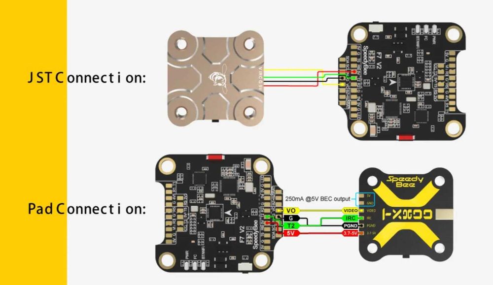 Відеопередавач VTX 5.8GHz 0.8W 48CH TX800 Speedybee