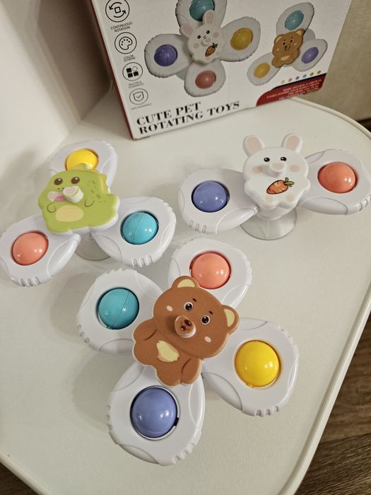 Розвиваючі іграшки для немовлят, Спінер, бряскальце, гризунець