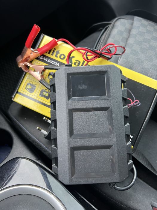 Зарядка 20а для liFePo4 AGM Gel Акб зарядний пристрій LiitoKala