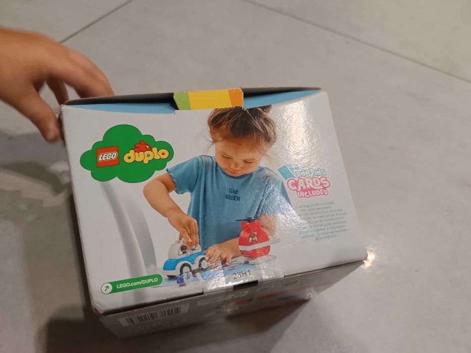 LEGO Duplo 10957 Helikopter strażacki i radiowóz
