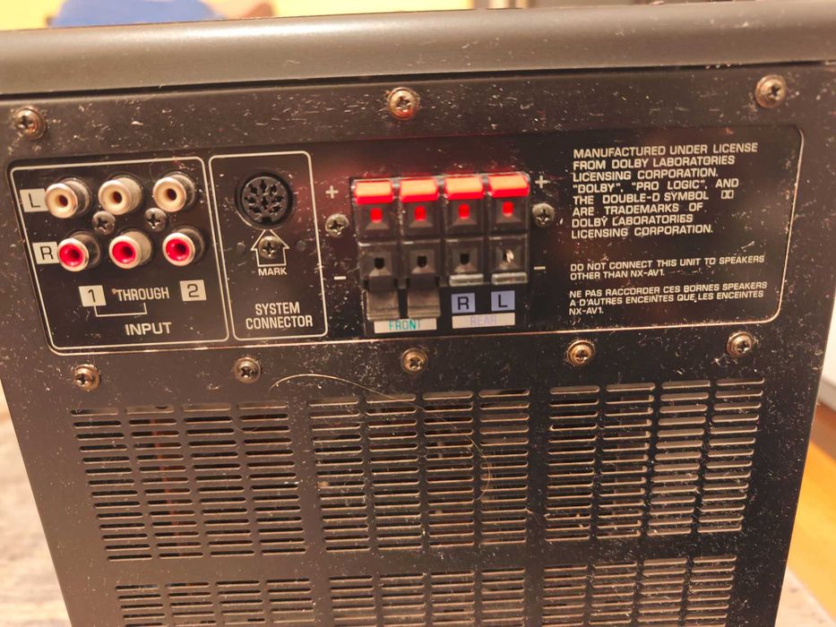 Amplifier Yamaha SW-AV1 160watt subwoofer, jednostka centralna