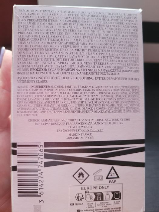 Perfumy męskie Armani You