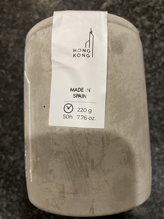 Świeca zapachowa beton big city life HONG KONG
