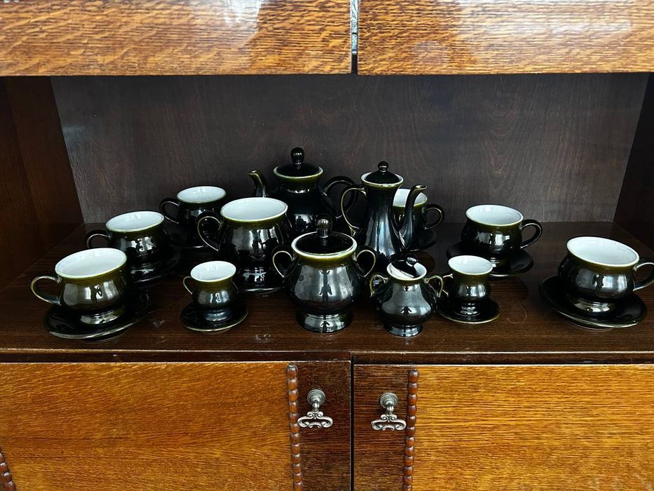 Сервіз майоліка новий на 6 персон