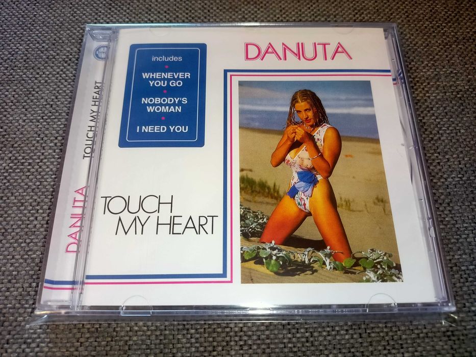 DANUTA -Touch My Heart /CD Album, Italo, Remaster, Unikat, NOWY, FOLIA