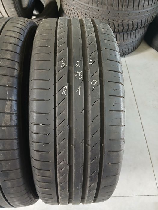 2 pneus 225 45 r19 continental