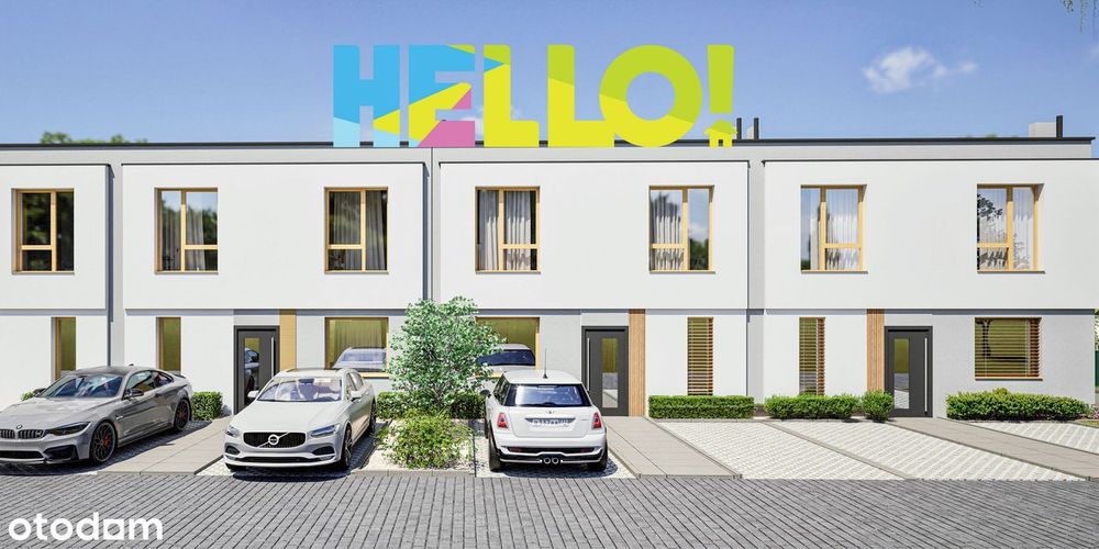Ogródek 55,92 m2 , 4 pokoje, 2 łazienki, Parkitka