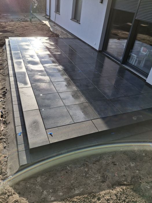 Brukarstwo, kostka brukowa,układanie kostki