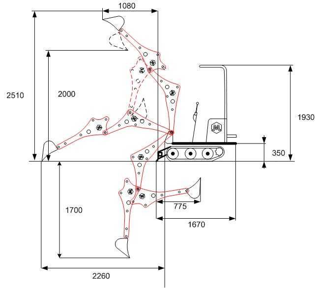 Міні екскаватор МД-3 Мінідігер ви-во Україна 6300$