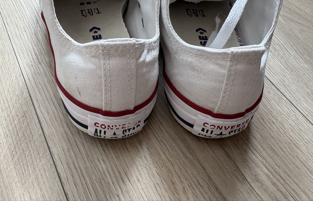 Białe converse 36,5