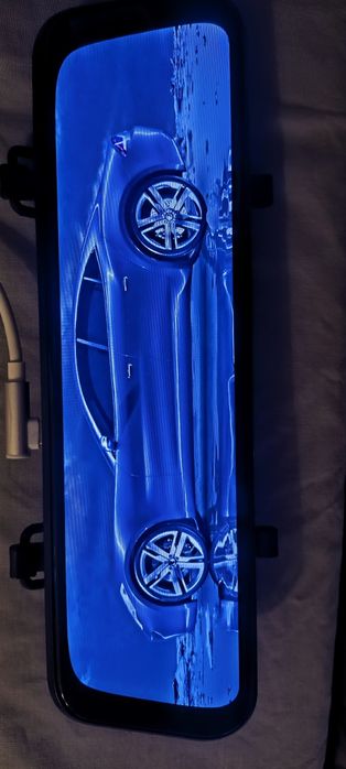 Wideorejestrator w lusterku HD 9.66 android auto, apple carplay