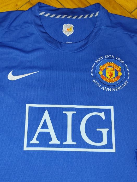 Oryginalna Koszulka Nike Manchester United 2008/09 Carlos Tevez 32 Champions League XL