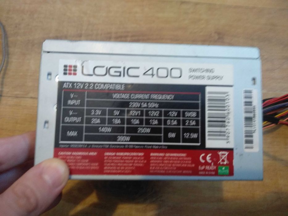 Блок питания LOGIC CONCEPT 400W