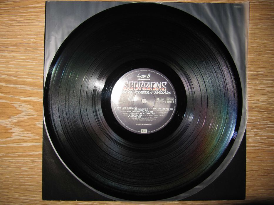 SCORPIONS -Best Of Rockers 'N' Ballads- 1989 *КУЛЬТОВІ БАЛАДИ