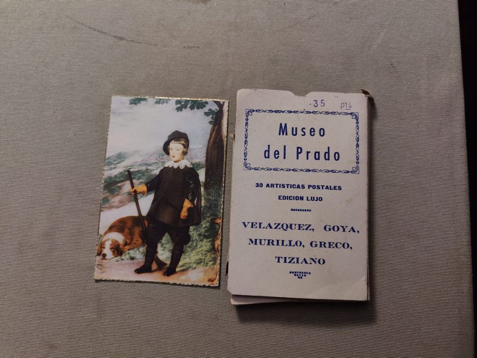 Coleção de Luxo de postais antigos do Museu do Prado