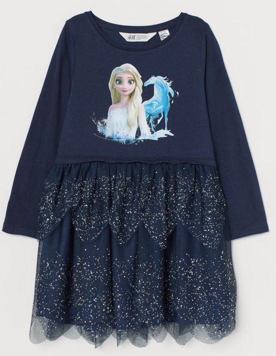 Elsa, Elza, Frozen, Kraina lodu sukienka 98 , 104 NOWA  tiul brokat