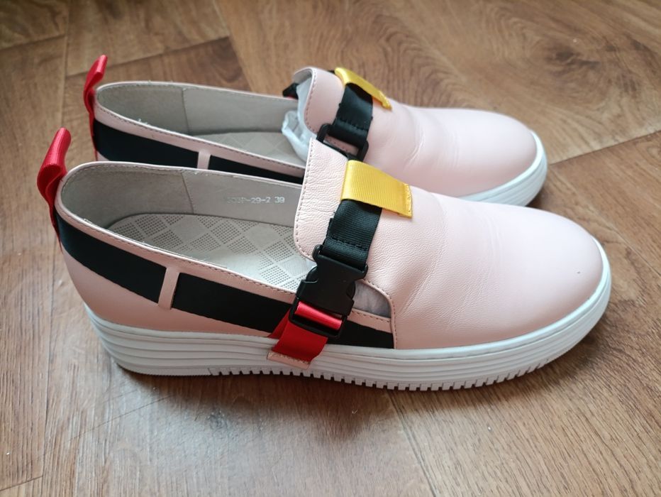 Мокасини шкіряні