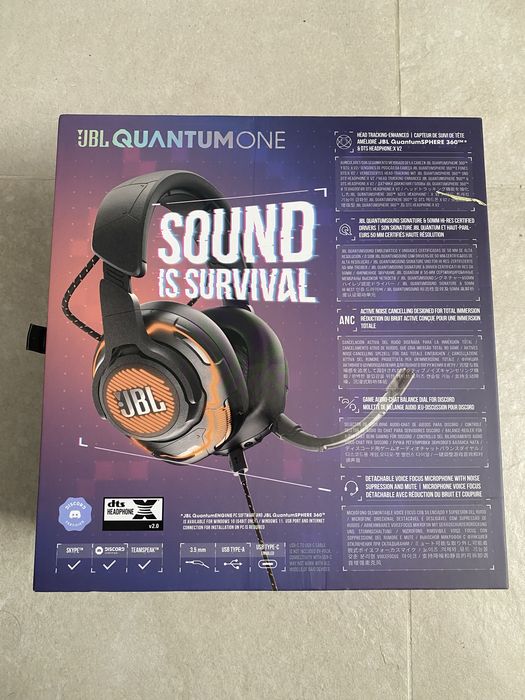 Jbl quantum one sluchawki nauszne przewodowe