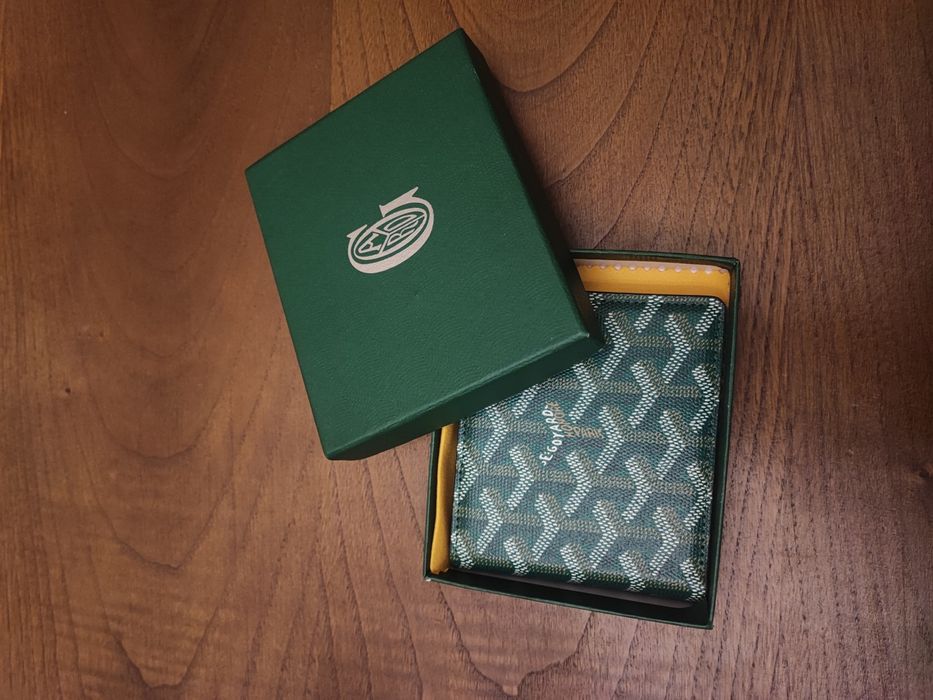 Carteira Goyard verde