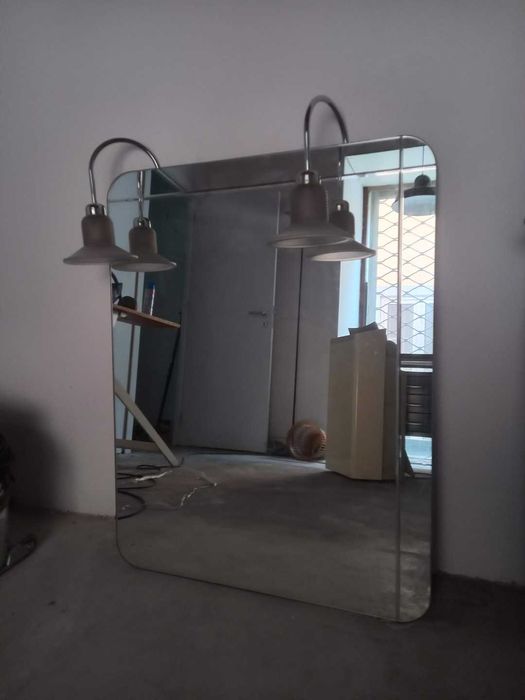 Espelhos com Candeeiros para Casa-de-Banho WC