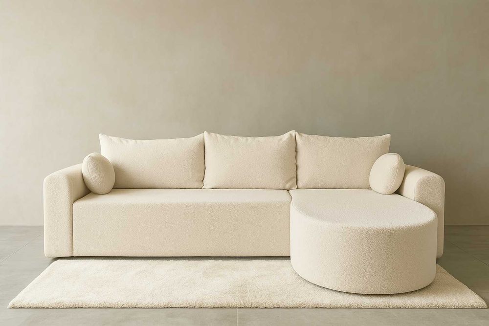 Narożnik GLOW! Pojemnik na pościel, funkcja spania! PROMOCJA