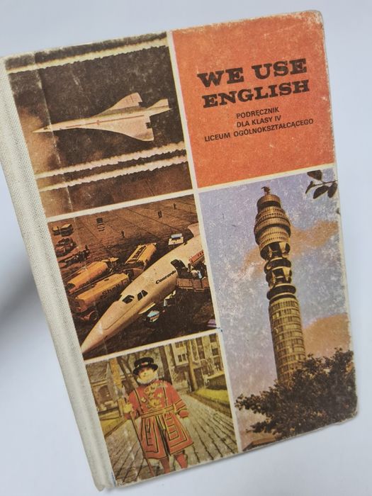 We use english - Książka