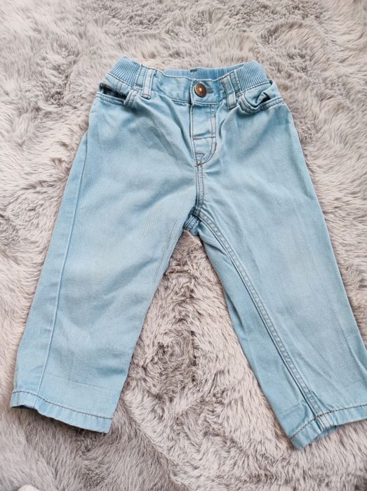 Spodnie niebieskie h&m