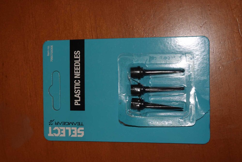 3x  Igła plastikowa do pompki - select - nowe, nieużywane