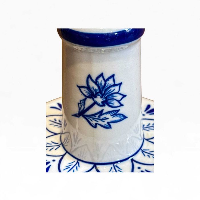Candeeiro Cerâmica Portuguesa “VIANA” Pintado à Mão – 28cm