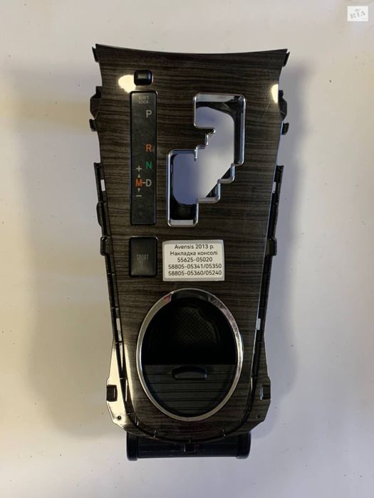 Накладка центральної консолі Toyota Avensis t27 накладка куліси