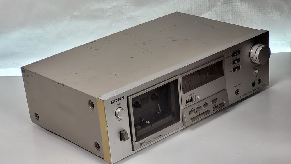 Magnetofon SONY tc k55 deck wskaźniki