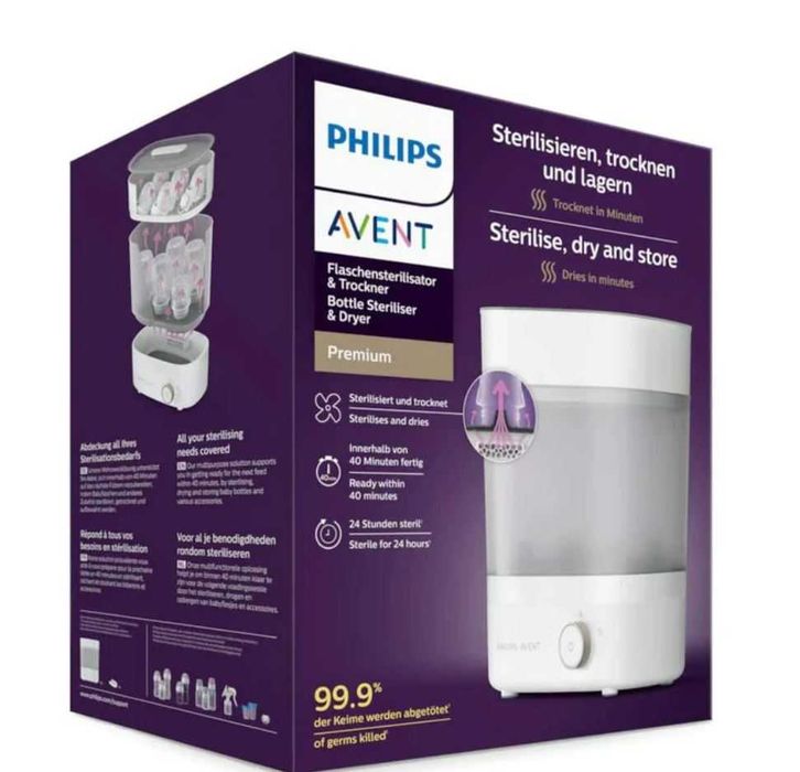 Esterilizador Philips Avent com Secador de Biberões - Branco