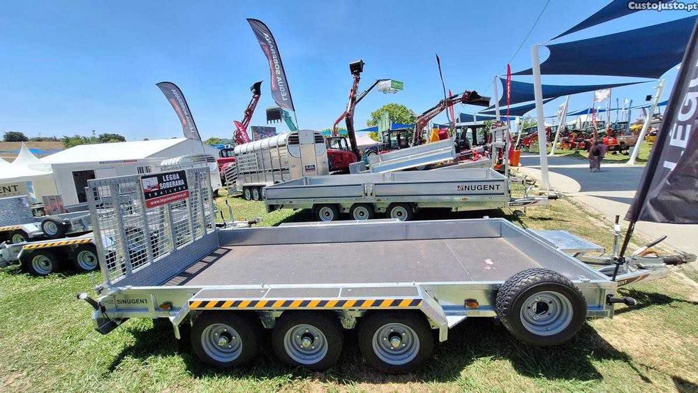 Reboque Nugent Modelo Porta Máquinas P4318T