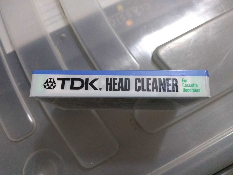 Cassete de limpeza áudio VINTAGE, TDK HCL-11 , NOVA!