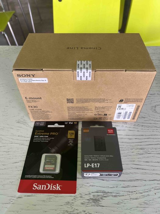 Sony FX30/FX3A/ZV-1/ZV-E1/A7SIII/A1/A9 Body. Нові. Гарантія 12/24  міс.