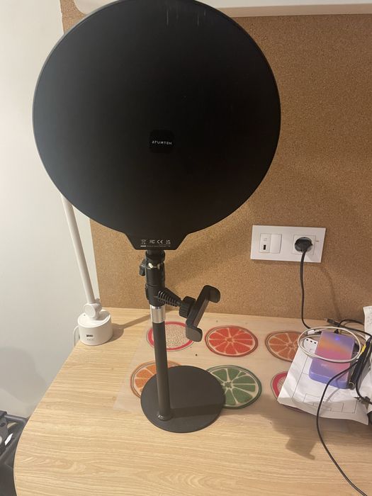 Ring Light com suporte para celular