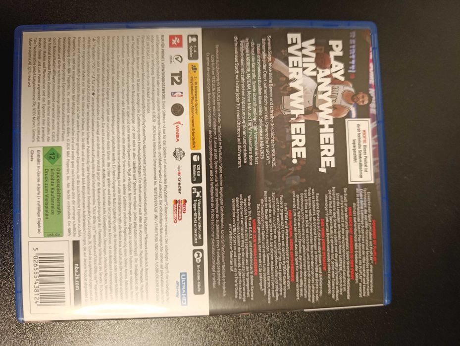 2k25nba all-star na ps 5 płyta idealny stan