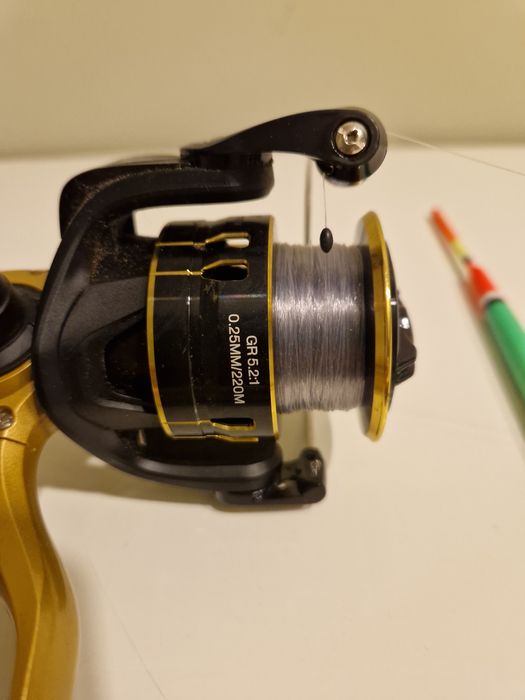 Wędka z kołowrotkiem