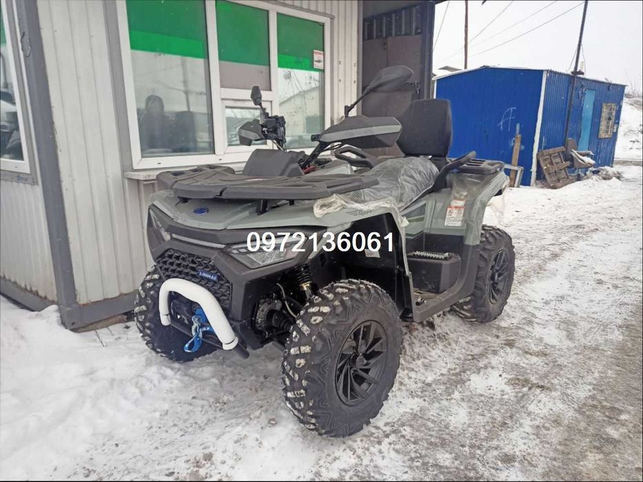 Квадроцикл LINHAI VALOR 550 EFI EPS KM\33коня\4х4\Доставка-О\СІРИЙ!