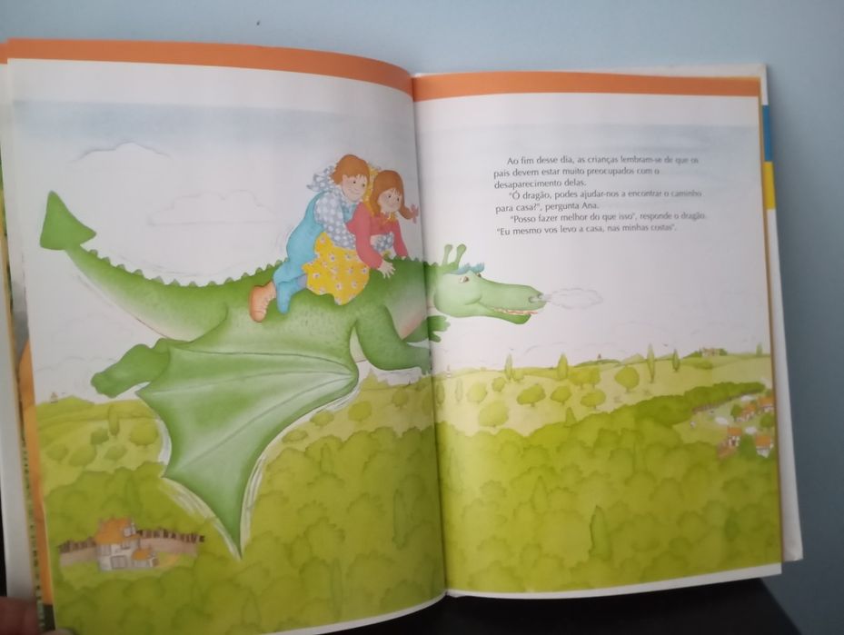 Livro "O dragão rabugento"